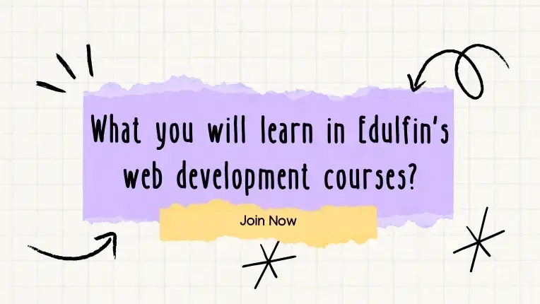 Edulfin’s web development courses